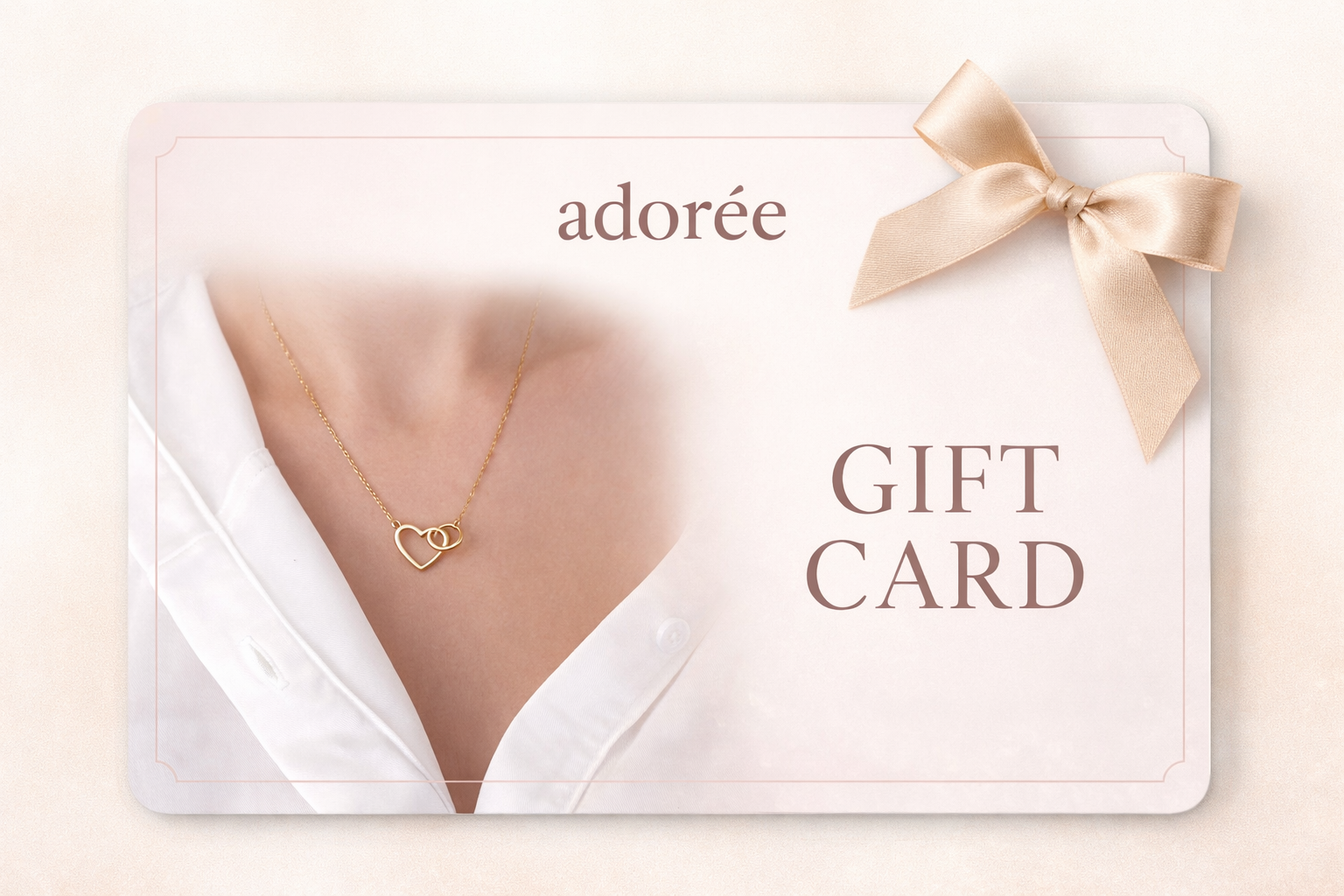 Cartão de Oferta adorée